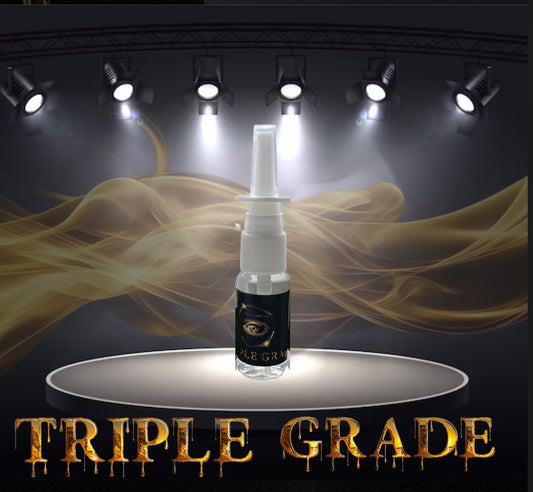Triple grade tanning spray
