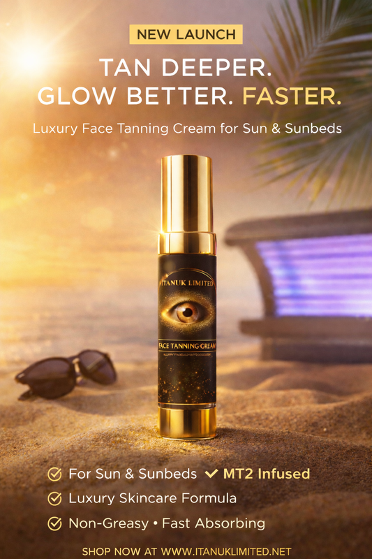 ITANUK golden face tanning cream
