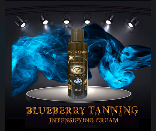 Blueberry tanning cream